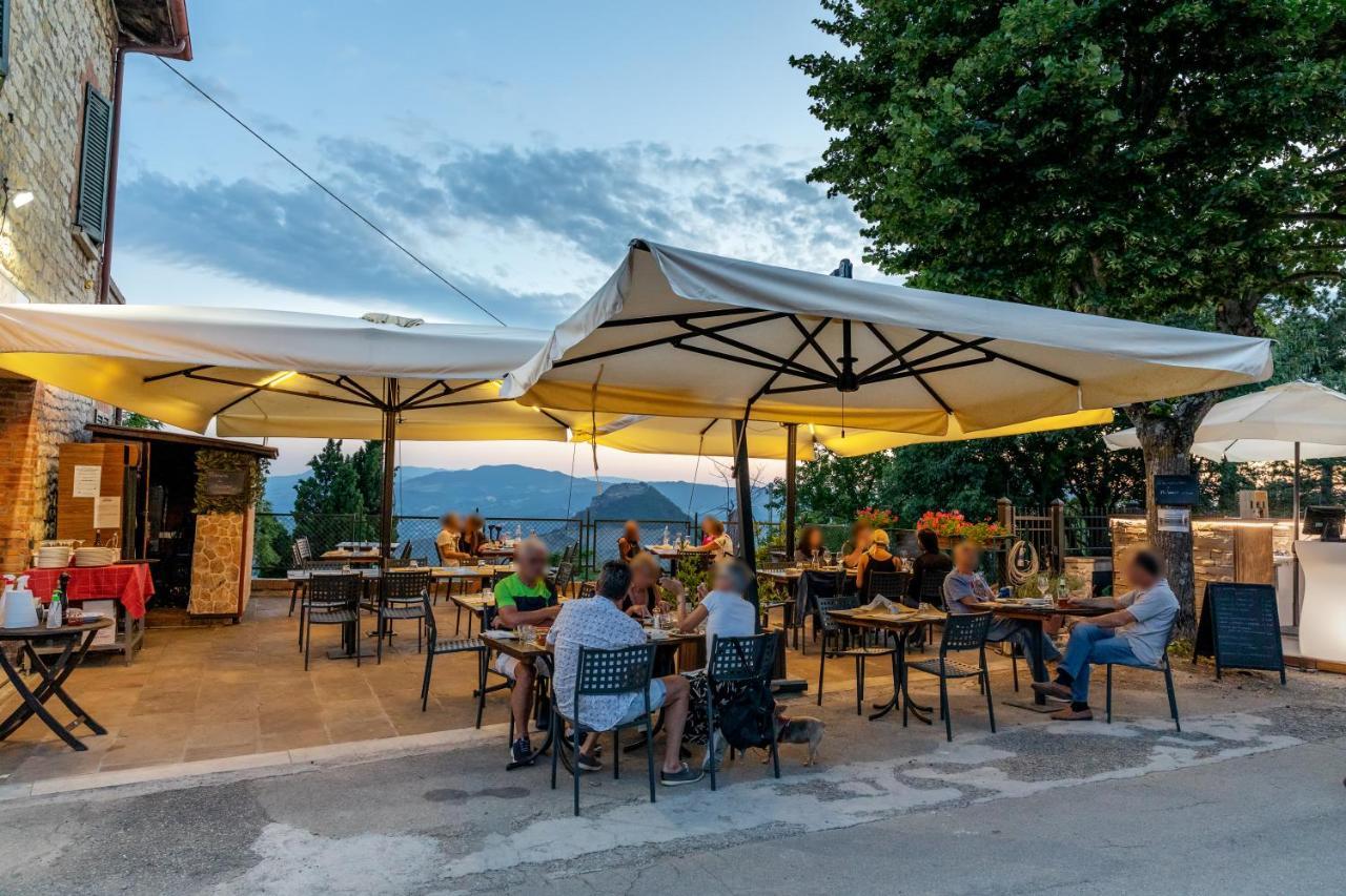 Osteria Belvedere San Leo Exterior photo
